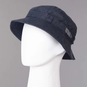 Sombrero indigo con pasadores