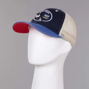 204d560 Gorra KOI azul malla beige
