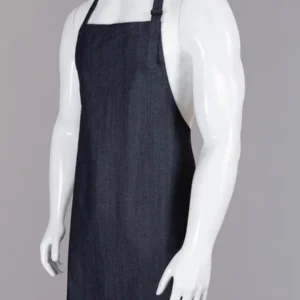 Delantal indigo jean