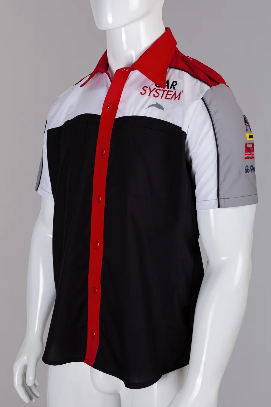 Camisa tipo Nascar Car System